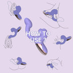 Magic Motion - Magic Ponder Vibrator mit Leck- und G-Punkt-Funktion - Blau
