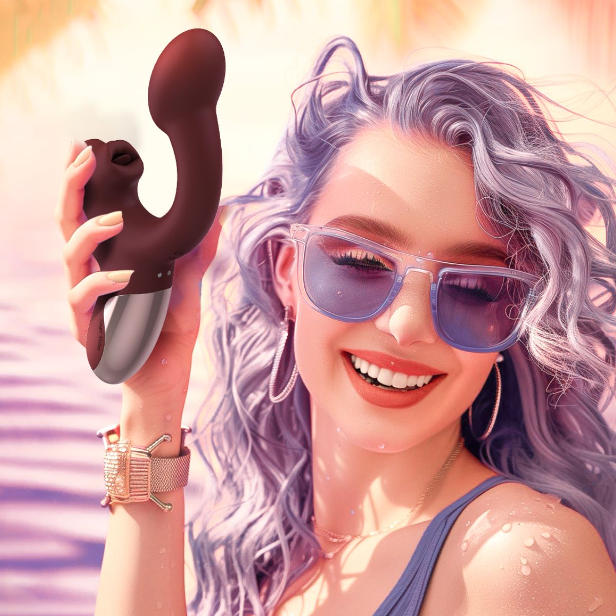 Magic Motion - Magic Ponder Vibrator mit Leck- und G-Punkt-Funktion - Blau