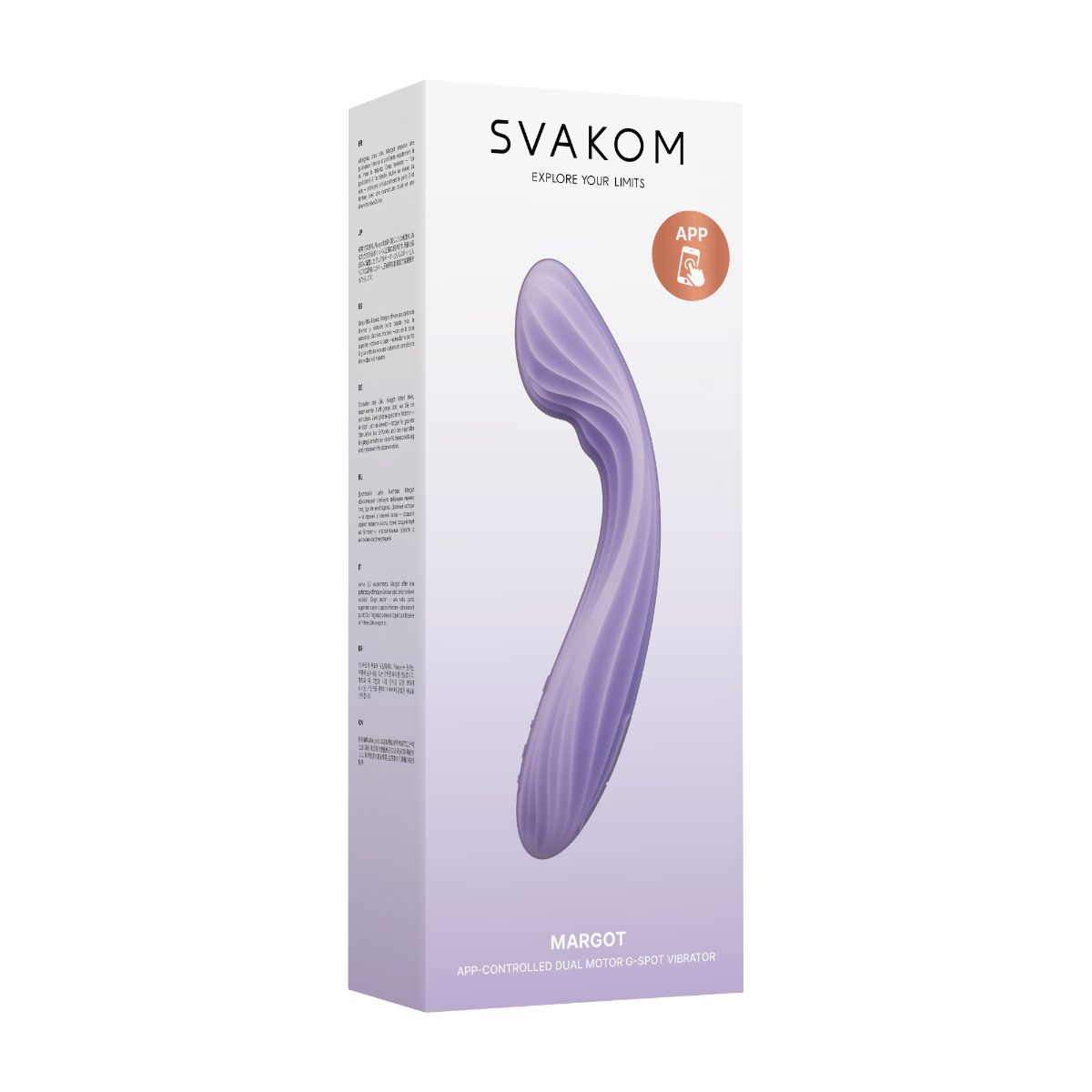 Svakom - Margot App Controlled Dual Motor G-Spot Vibrator - Lila