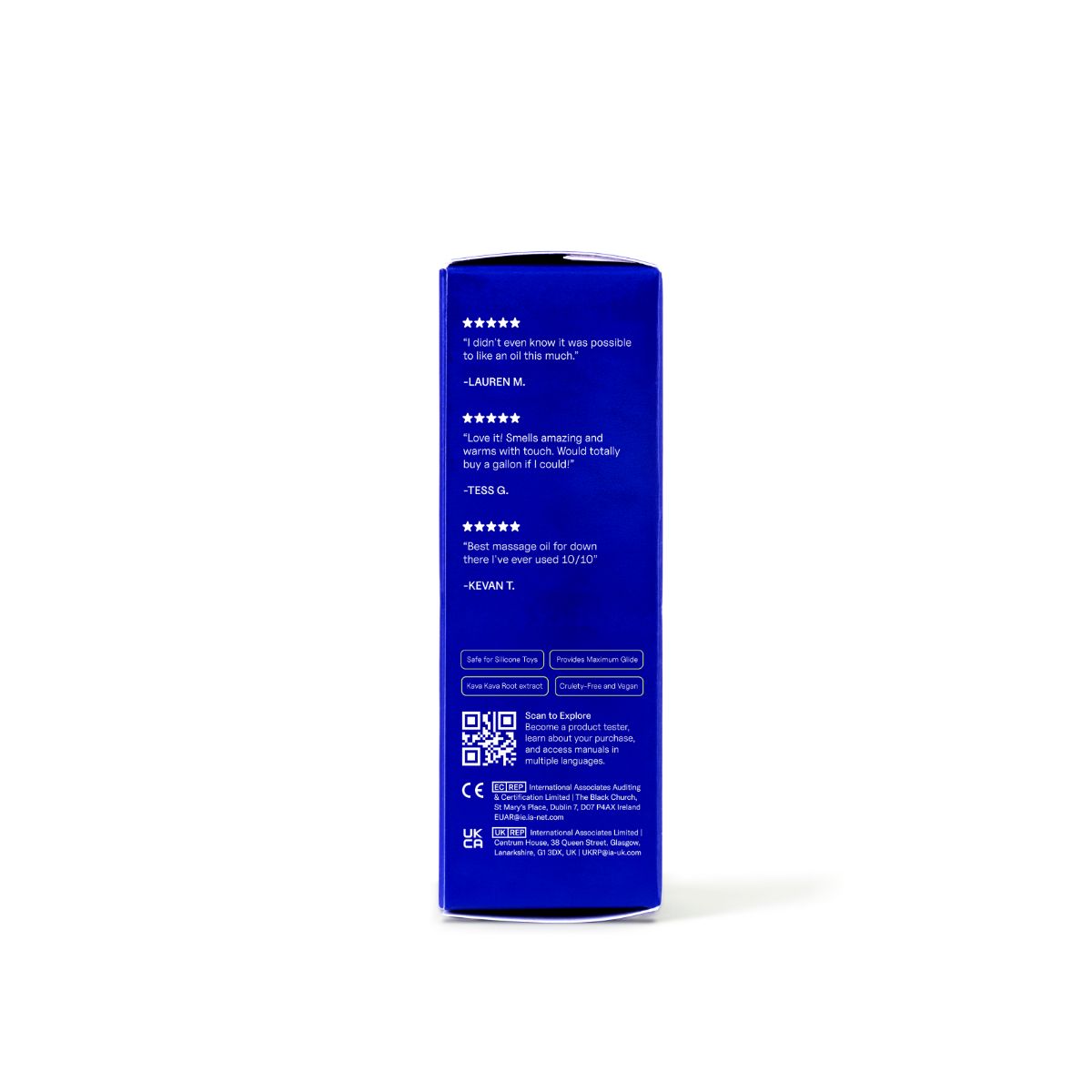 Dame Products Sex-Massageöl mit warmer Sandelholznote 60 ml