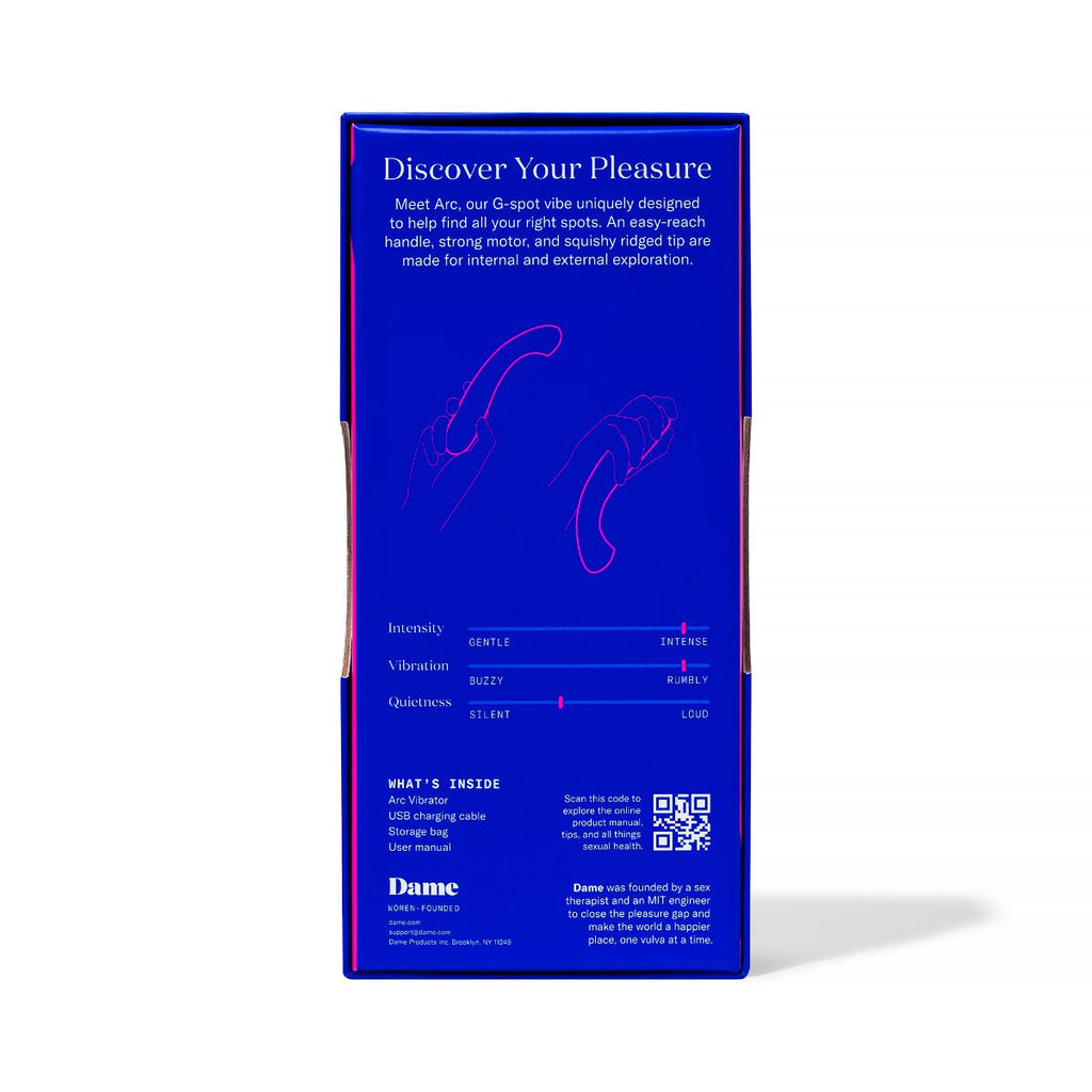 Dame - Arc G-Spot Vibrator - Lila