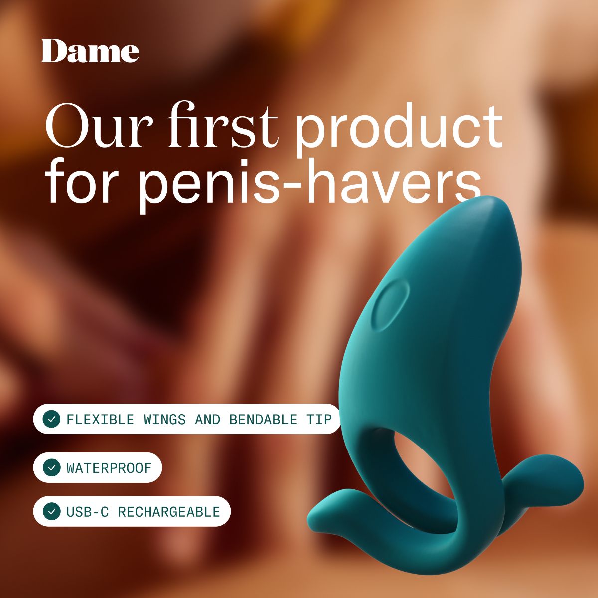 Dame - Hug Verstellbarer Cock Ring - Fir