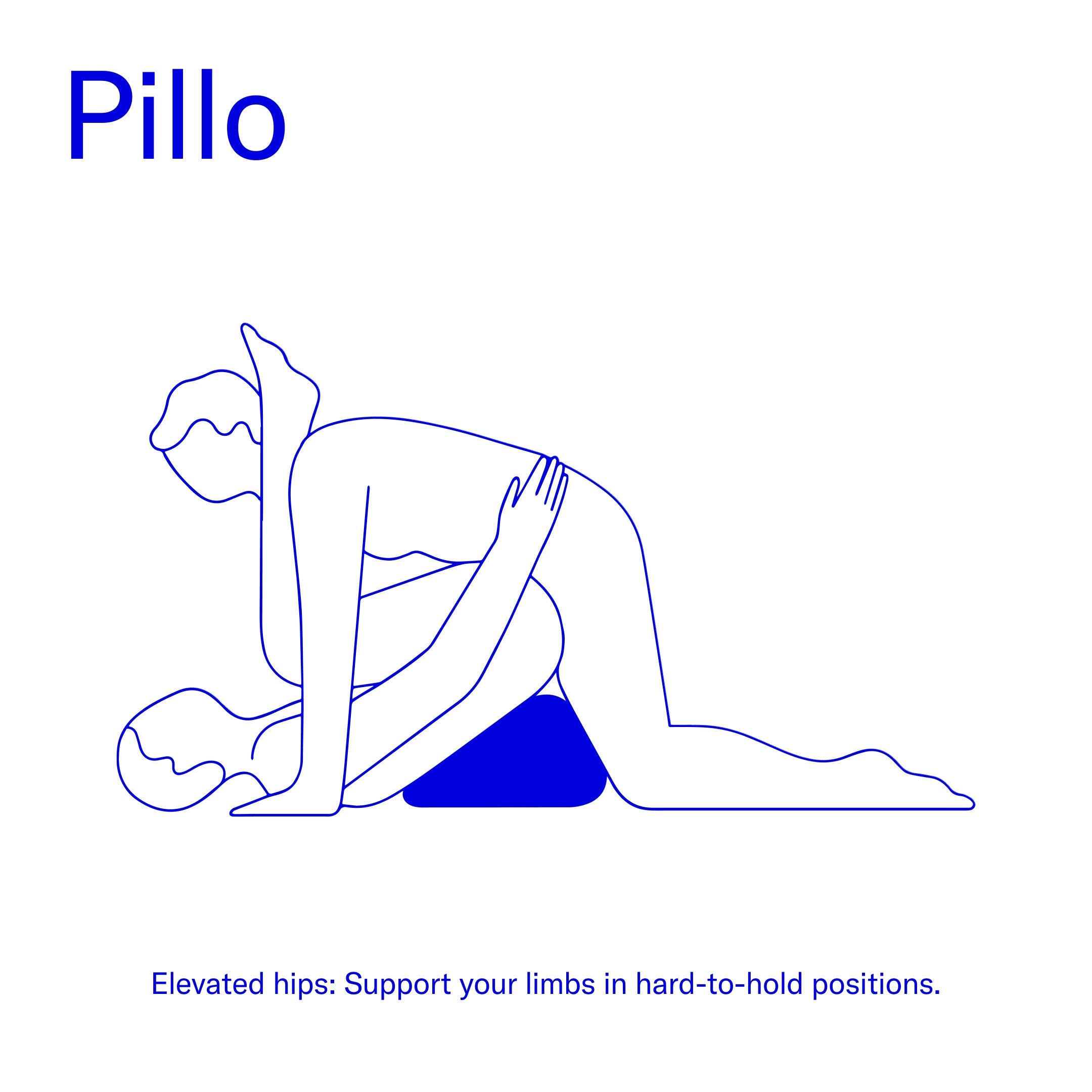 Dame - Pillo Sex-Kissen - Indigo