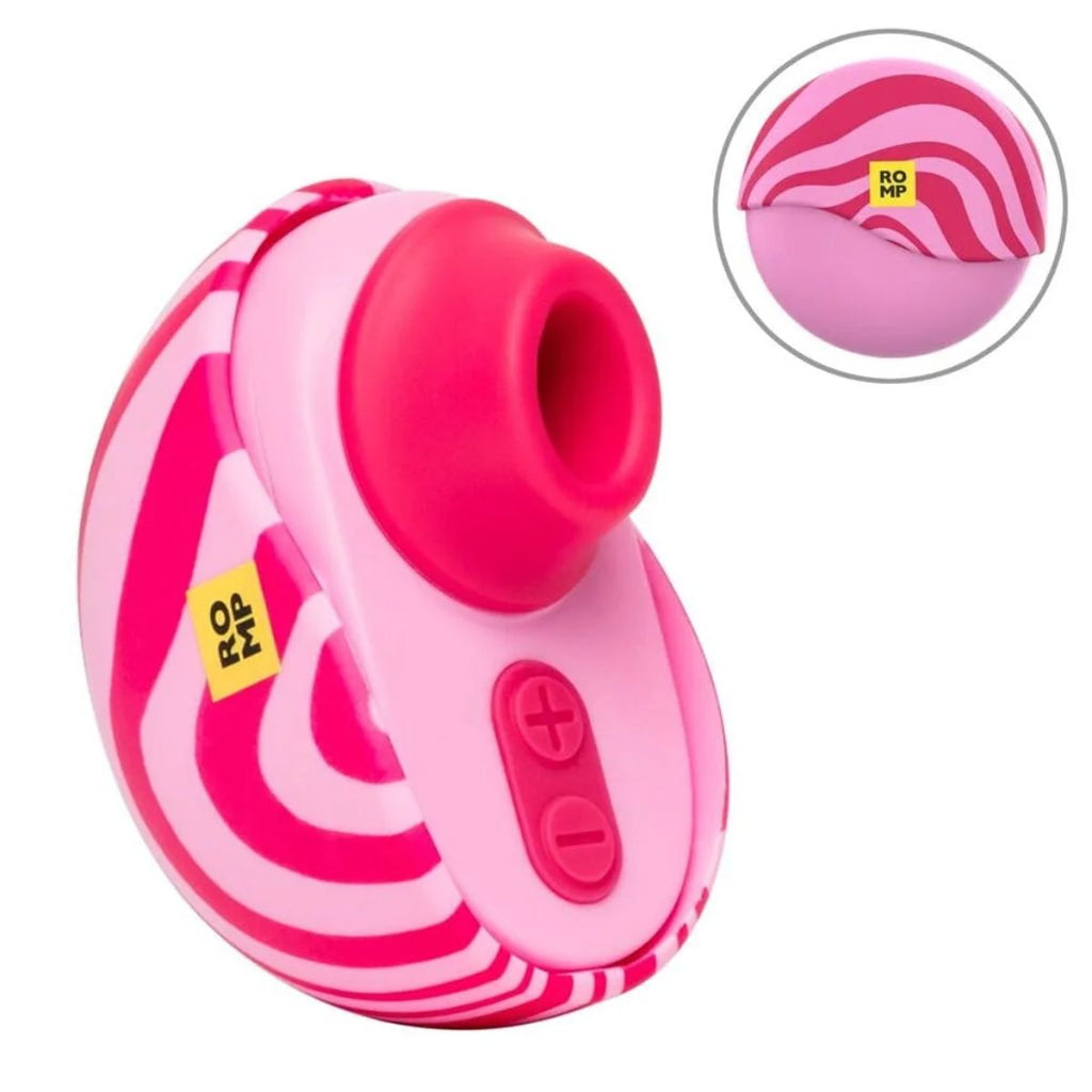ROMP - Spin Luftdruck-Vibrator - Klitoris-Stimulator mit Pleasure Air und Aufbewahrungstasche