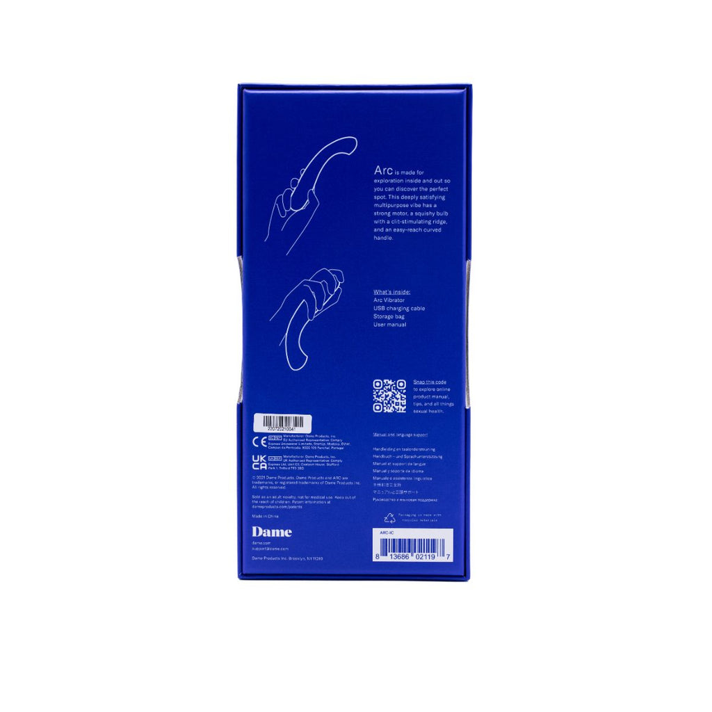 Dame - Arc G-Spot Vibrator - Lila