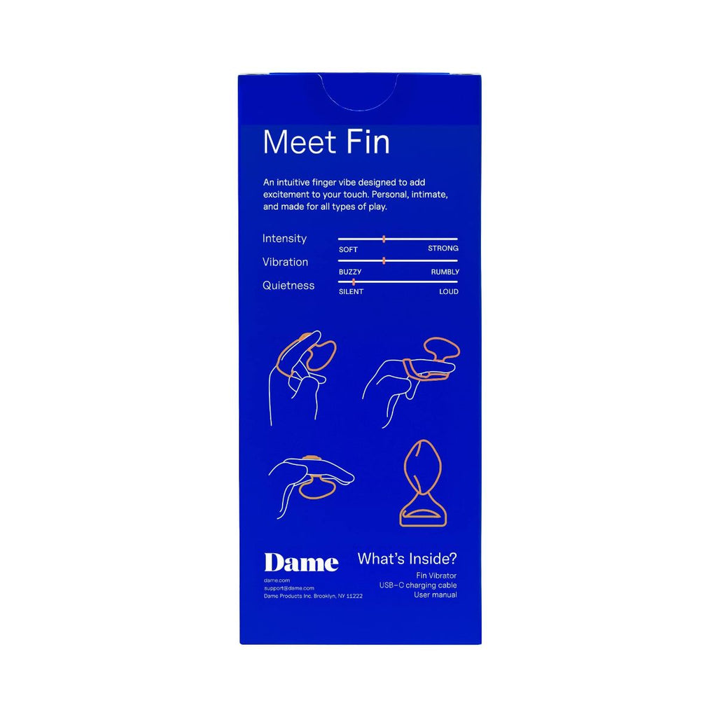 Dame - Fin 2.0 Fingervibrator - Citrus