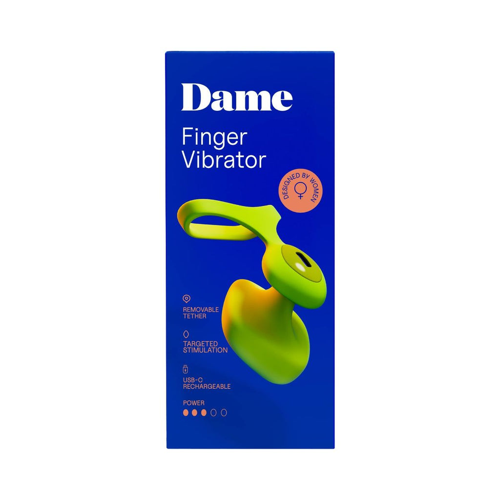 Dame - Fin 2.0 Fingervibrator - Citrus