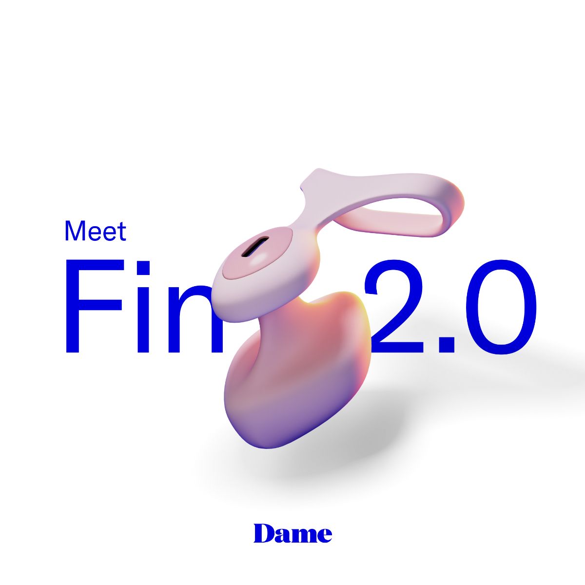 Dame - Fin 2.0 Fingervibrator - Quartz