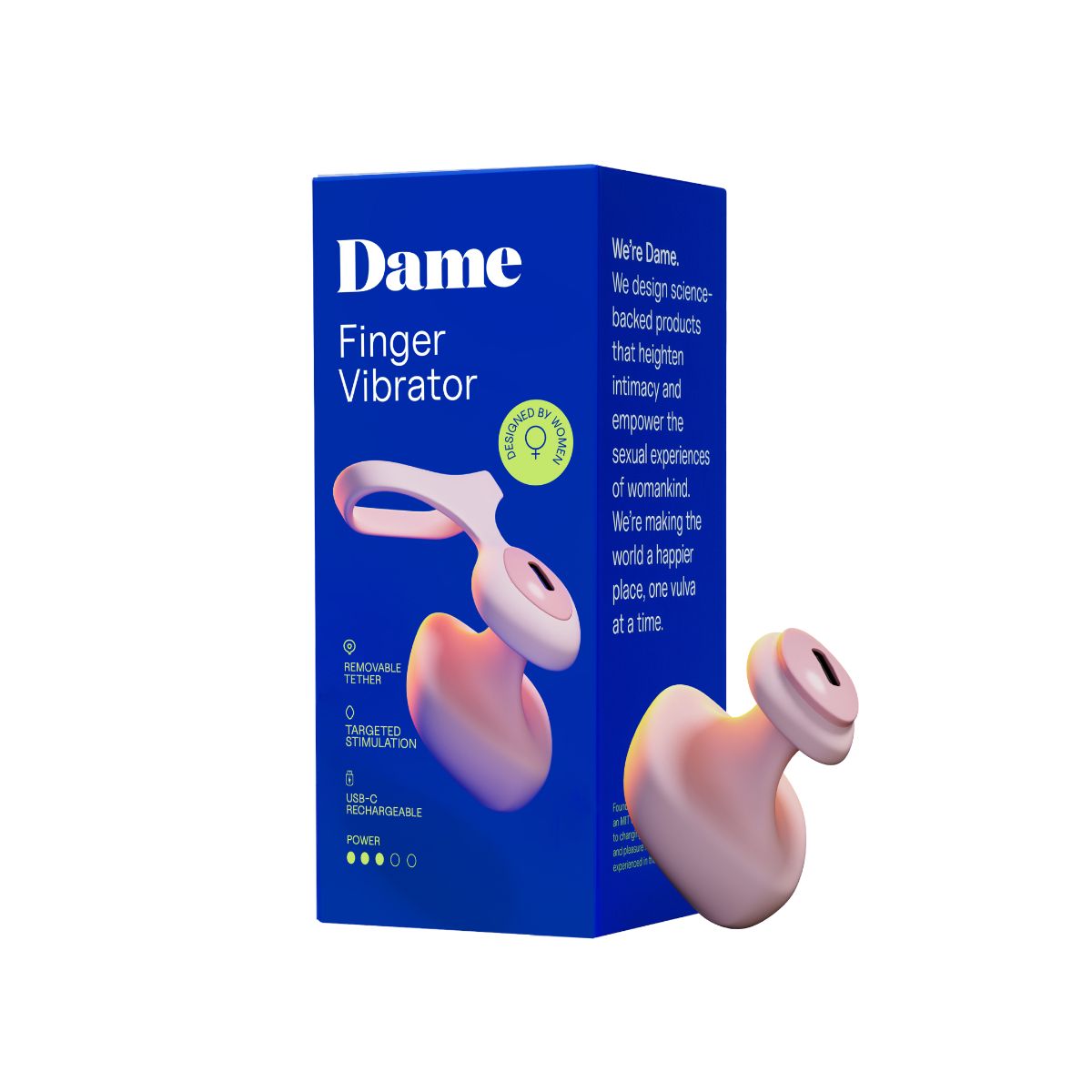 Dame - Fin 2.0 Fingervibrator - Quartz