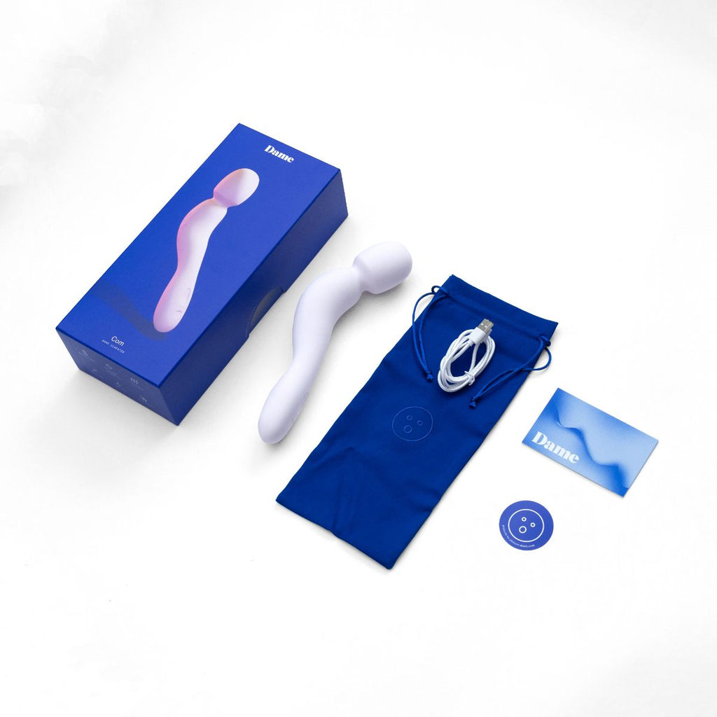 Dame - Com Wand Vibrator - Quartz