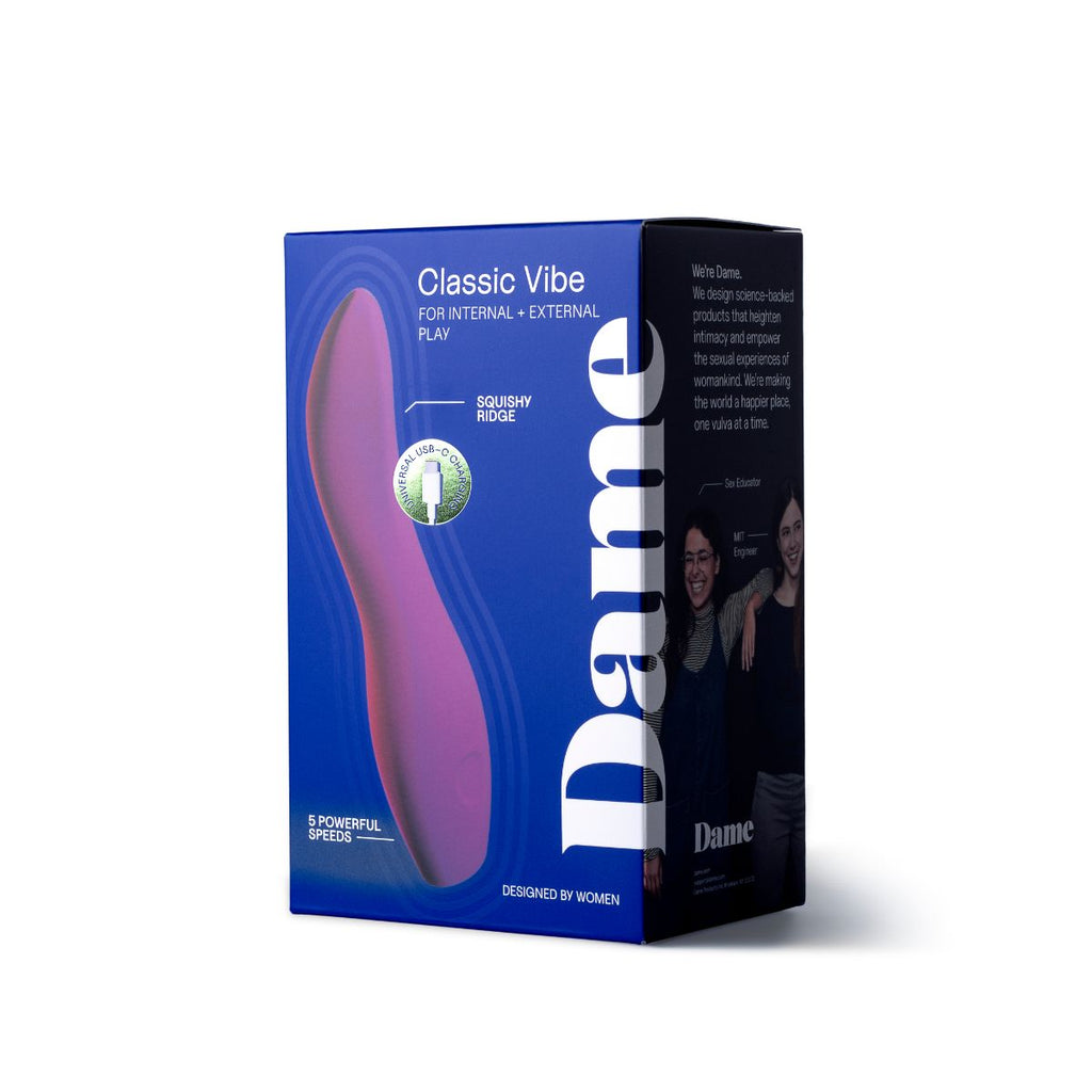 Dame - Dip 2 Vibrator - Vielseitig für Innere und Äußere Stimulation