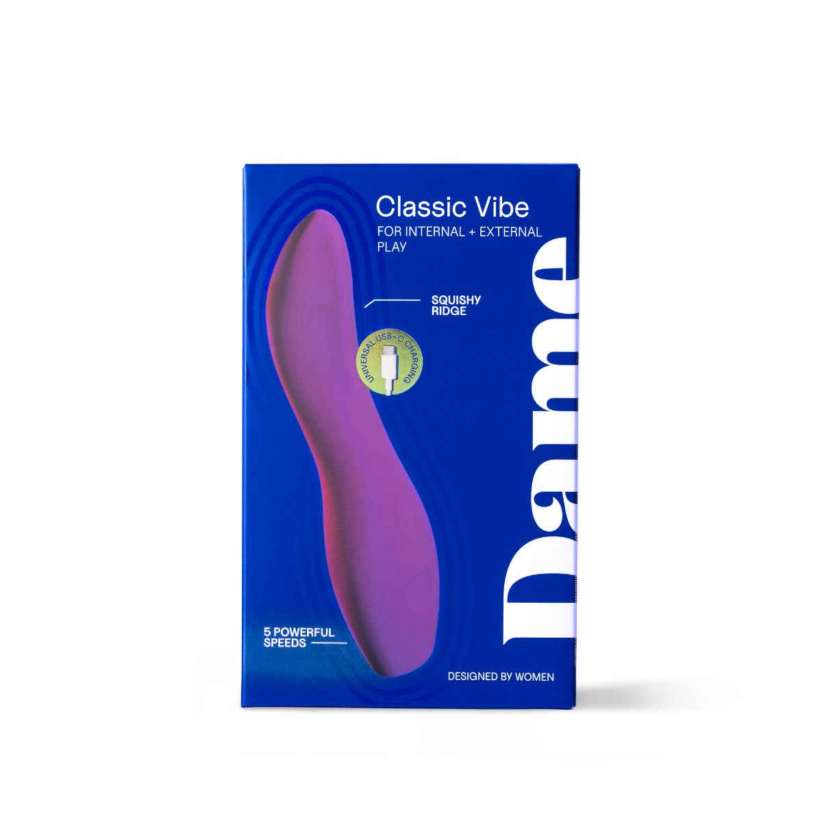 Dame - Dip 2 Vibrator - Vielseitig für Innere und Äußere Stimulation