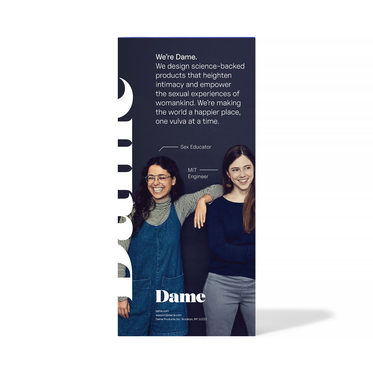 Dame - Dip 2 Vibrator - Vielseitig für Innere und Äußere Stimulation