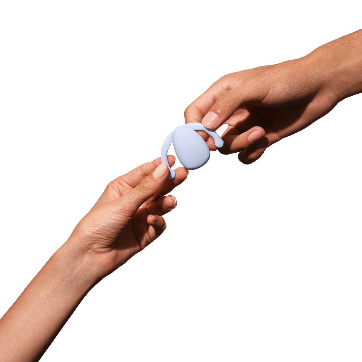 Dame Products - Eva II Hands-Free Vibrator - Ice