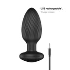Nexus »Tornado S« Analplug mit Vibration & Rotationsfunktion