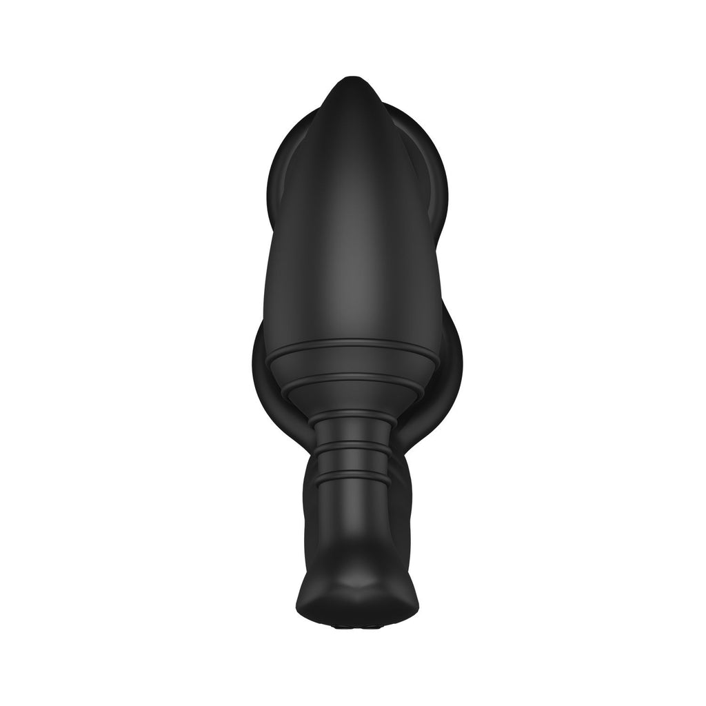 Simul8 Vibierender Plug mit Penis- und Hodenring
