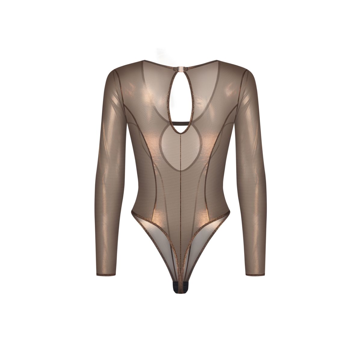 Obsessive – Soranna Langer Offener Teddy – Braun