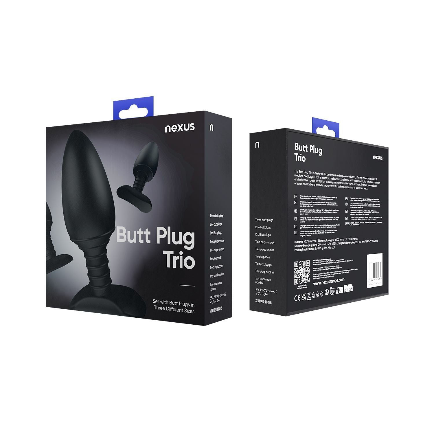 Nexus Butt Plug Trio