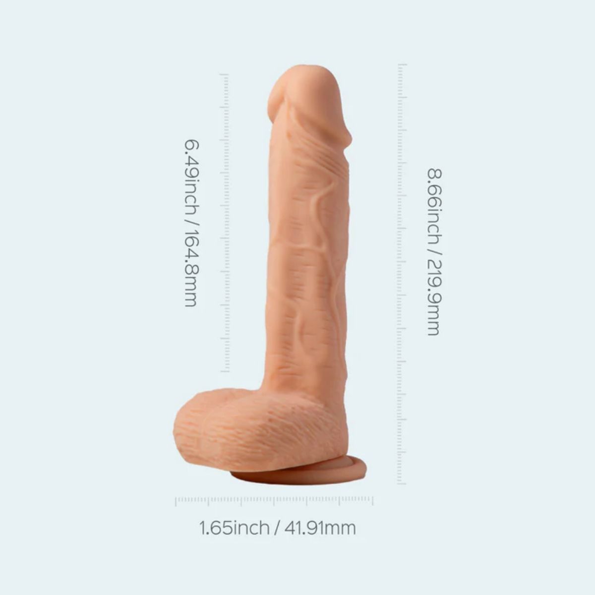 HoneyPlayBox – Paxton Rotierender Vibrationsdildo – 21.9 cm