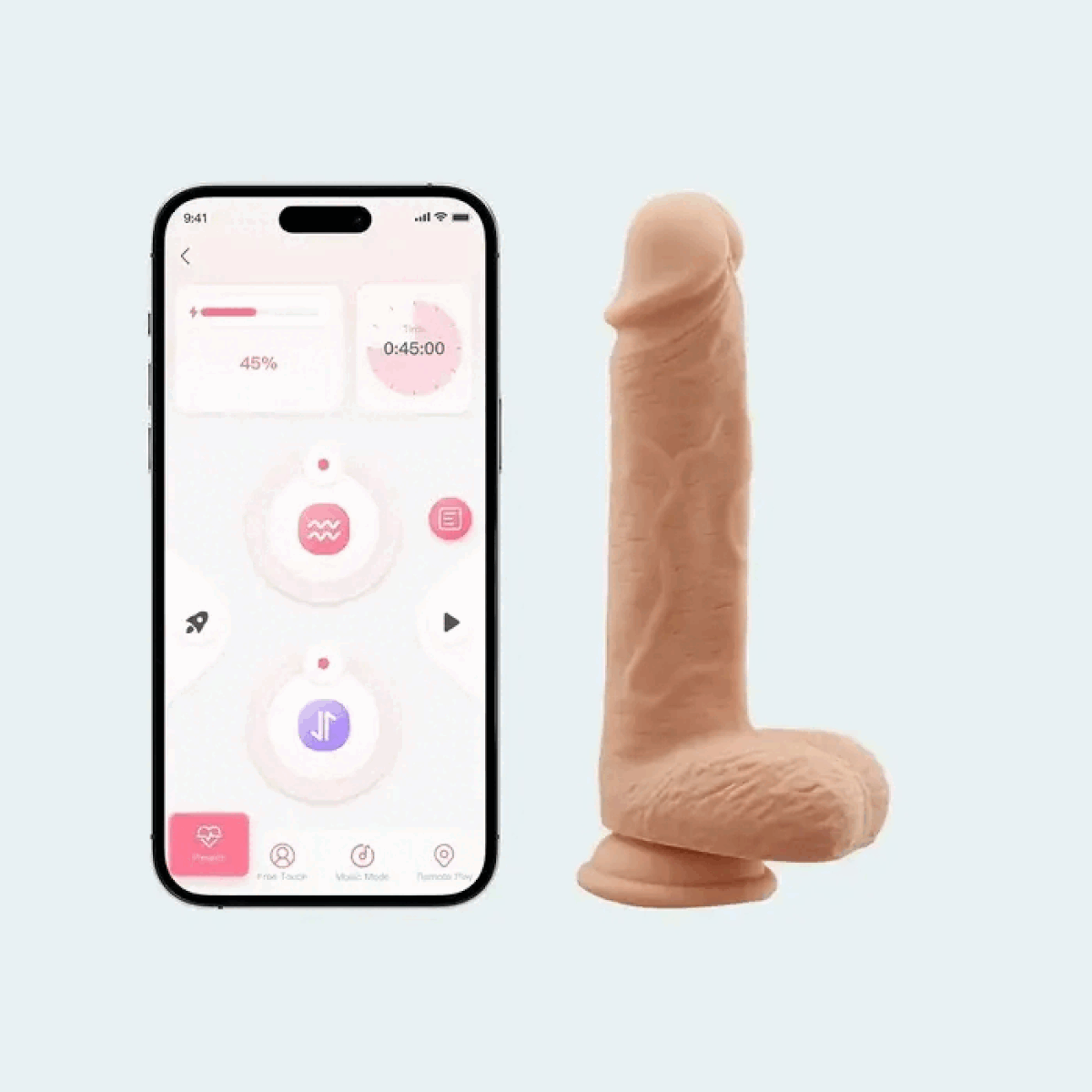 HoneyPlayBox – Paxton Rotierender Vibrationsdildo – 21.9 cm