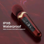 HoneyPlayBox - Stormi Heating Wand Vibrator - 9 Stufen und Wärmefunktion - Rot