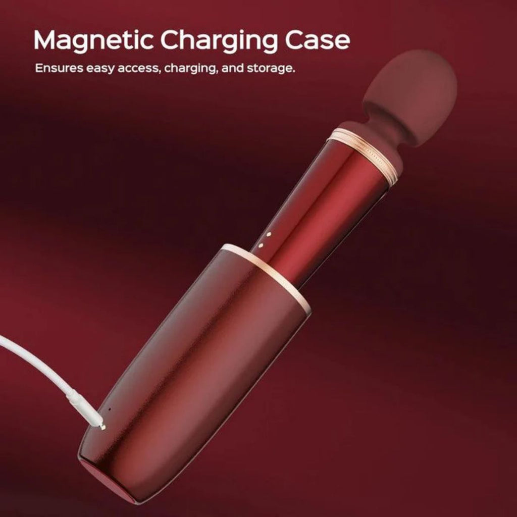 HoneyPlayBox - Stormi Heating Wand Vibrator - 9 Stufen und Wärmefunktion - Rot