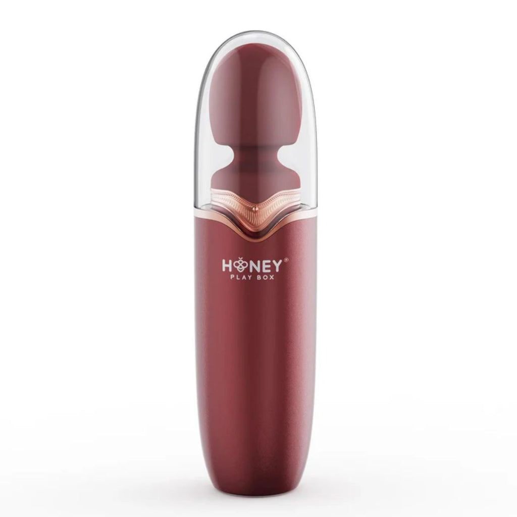 HoneyPlayBox - Stormi Heating Wand Vibrator - 9 Stufen und Wärmefunktion - Rot