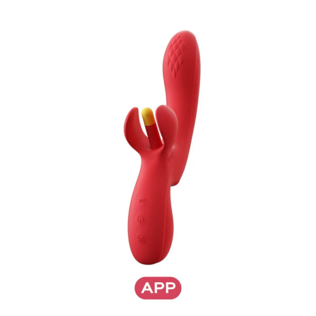 HoneyPlayBox - Fortexa Tapping A-Spot Vibrator - Rot
