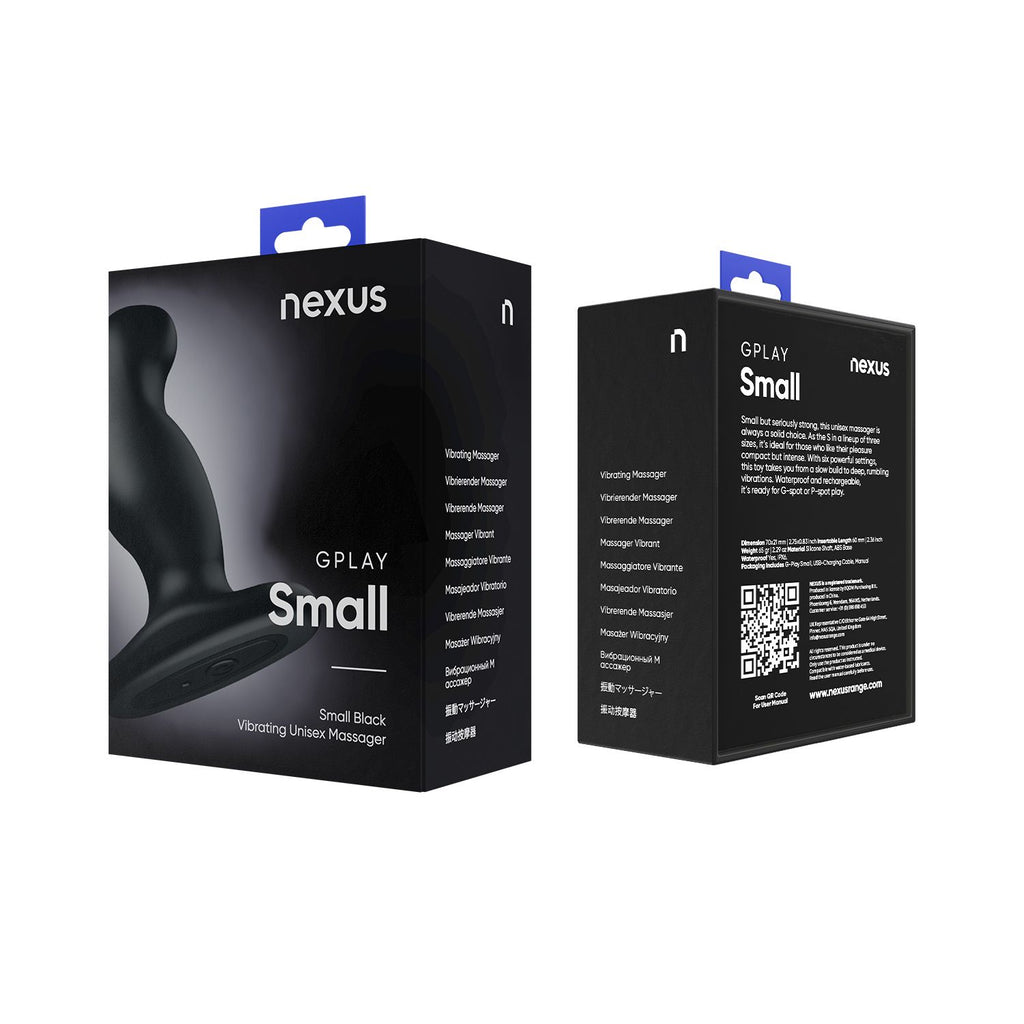 Nexus - G-Play+ Unisex Vibrator - Small