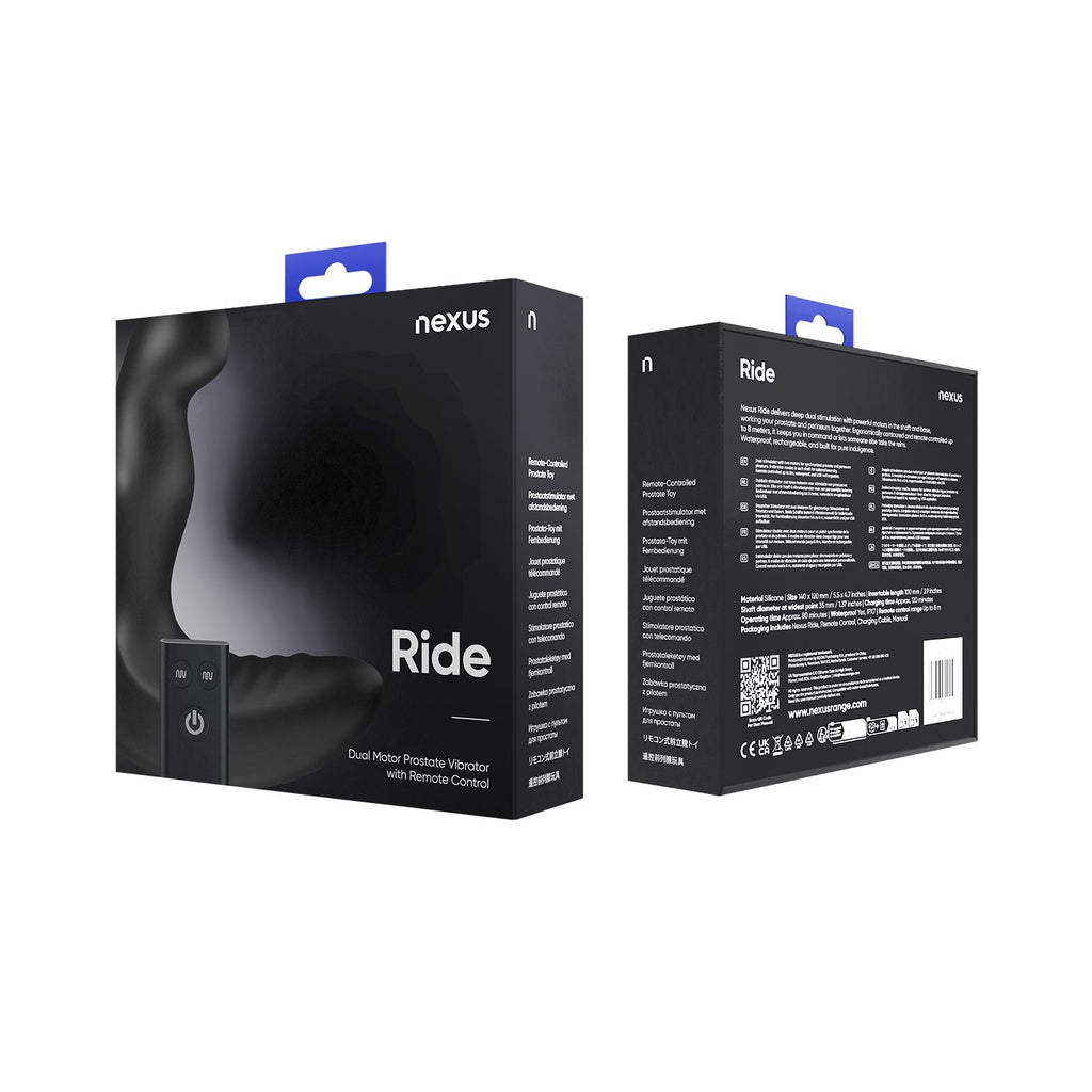 Nexus - Ride Prostatavibrator - Dual Motor mit Fernbedienung
