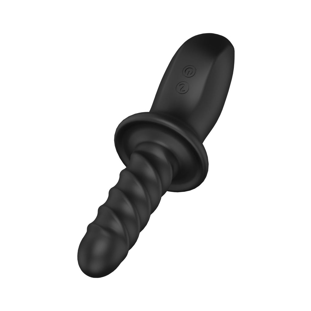 Nexus – Ascend Stoßender & Rotierender Massager – Schwarz