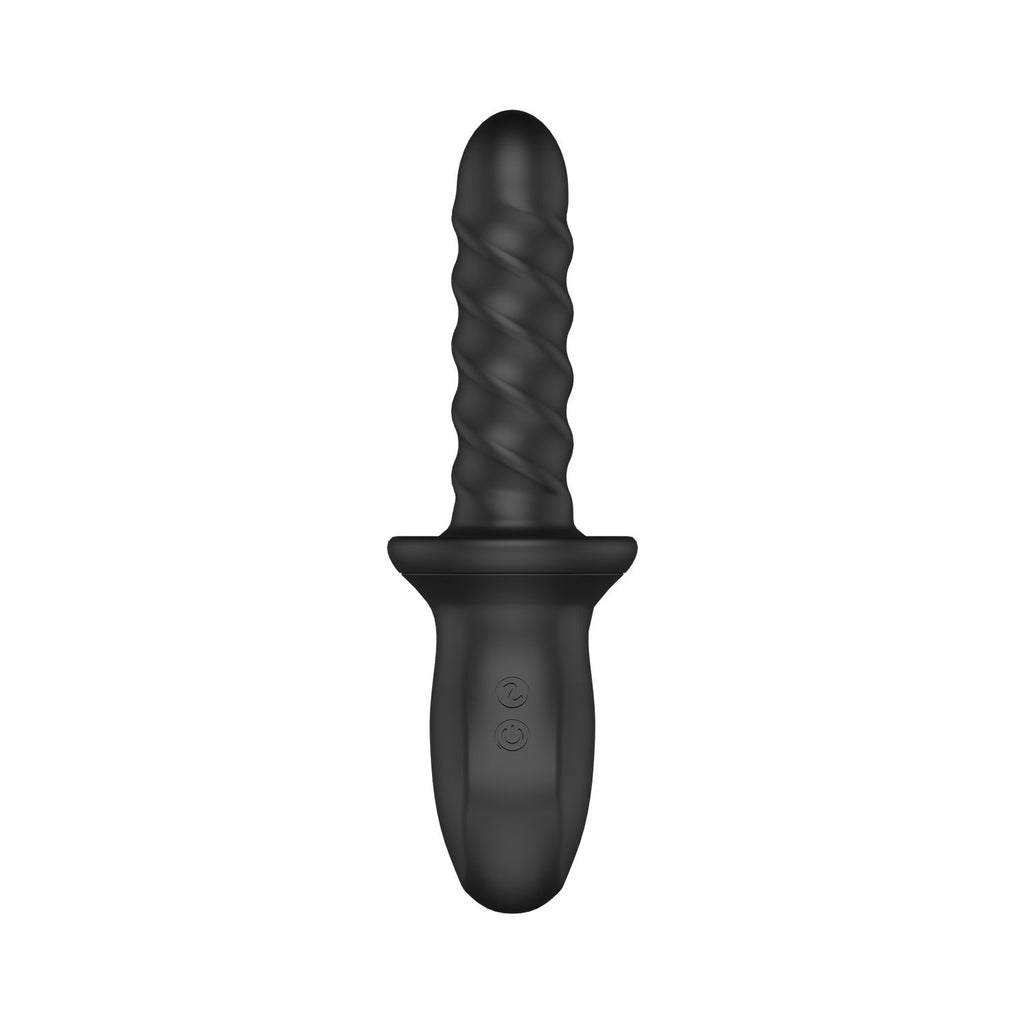 Nexus – Ascend Stoßender & Rotierender Massager – Schwarz