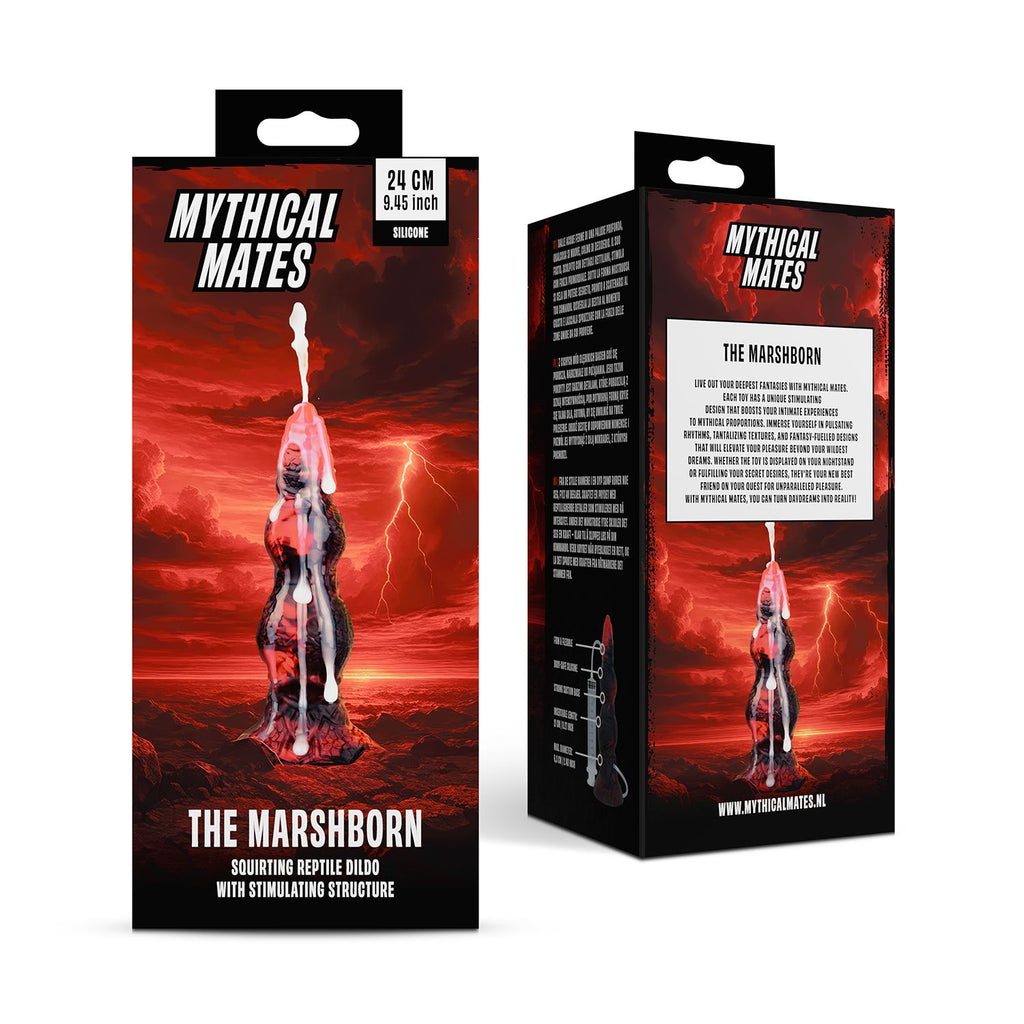 Mythical Mates - The Marshborn Squirting Dildo - 24 cm