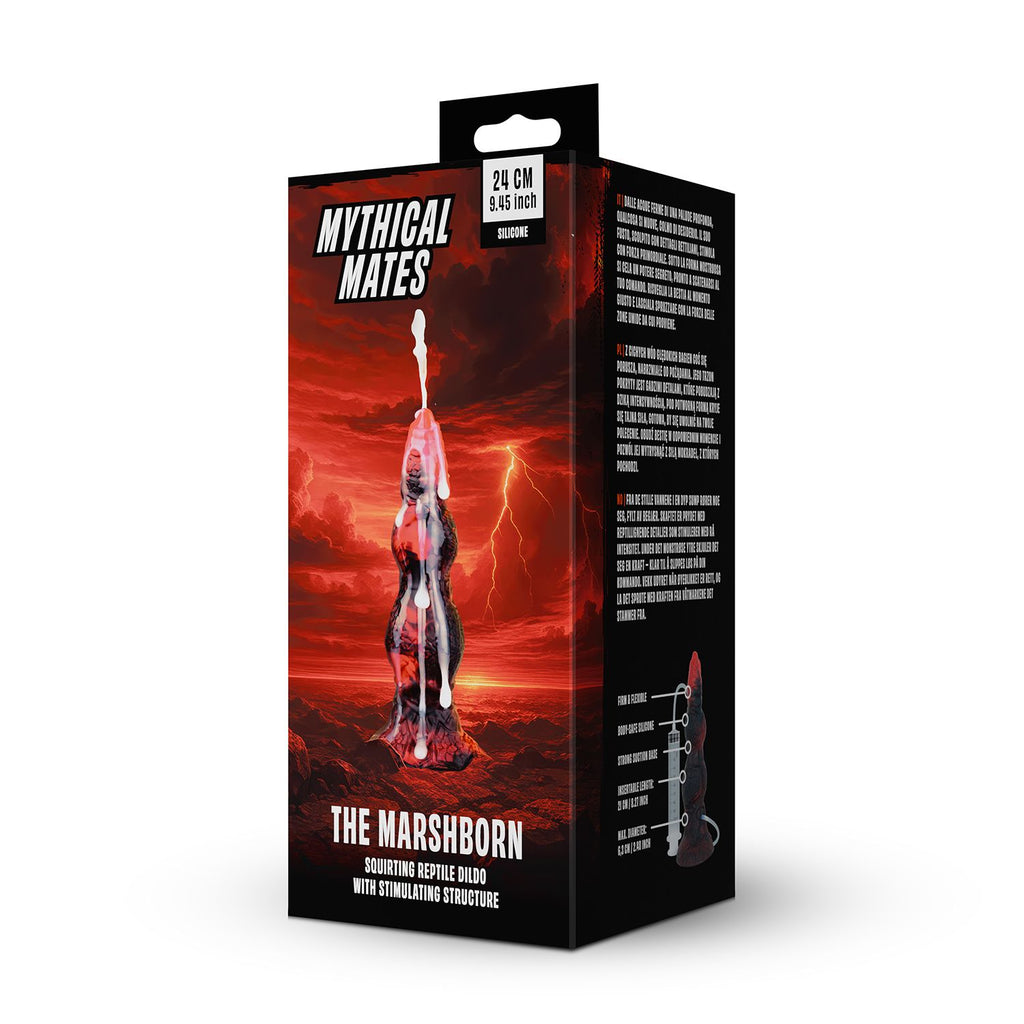 Mythical Mates - The Marshborn Squirting Dildo - 24 cm
