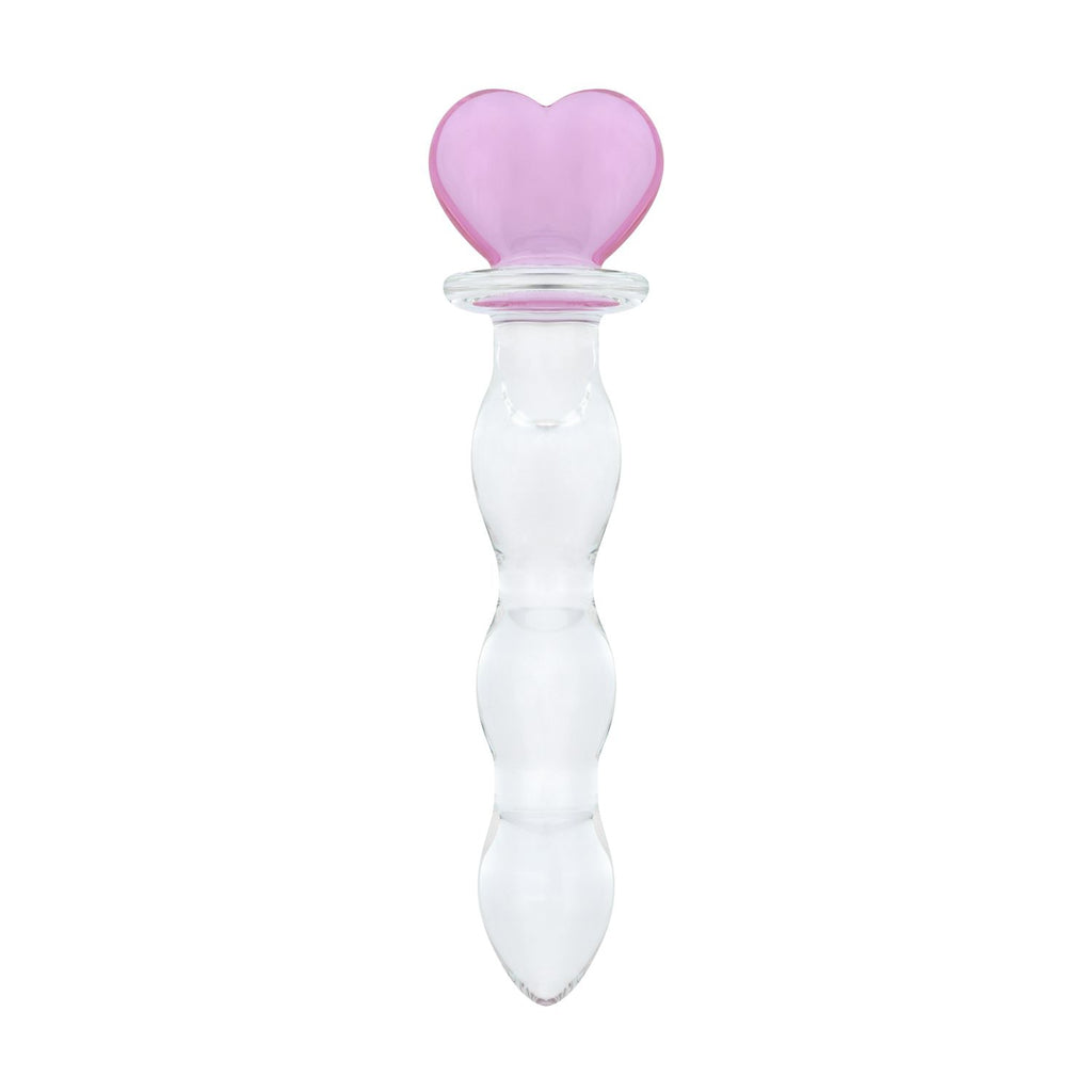 Gildo - No. 35 Glas Dildo Herzform - 18.8 cm