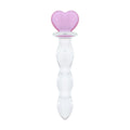 Gildo - No. 35 Glas Dildo Herzform - 18.8 cm