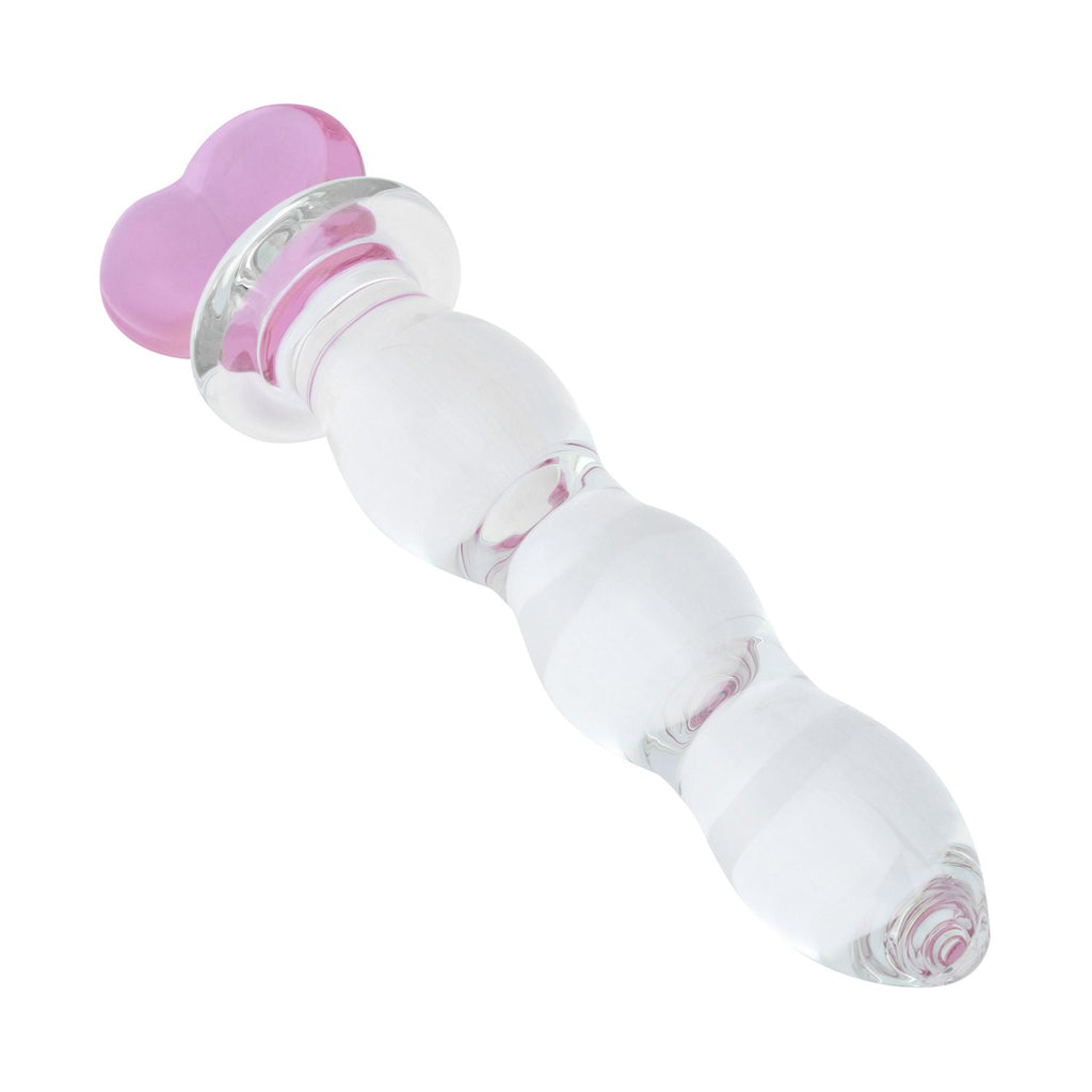 Gildo - No. 35 Glas Dildo Herzform - 18.8 cm