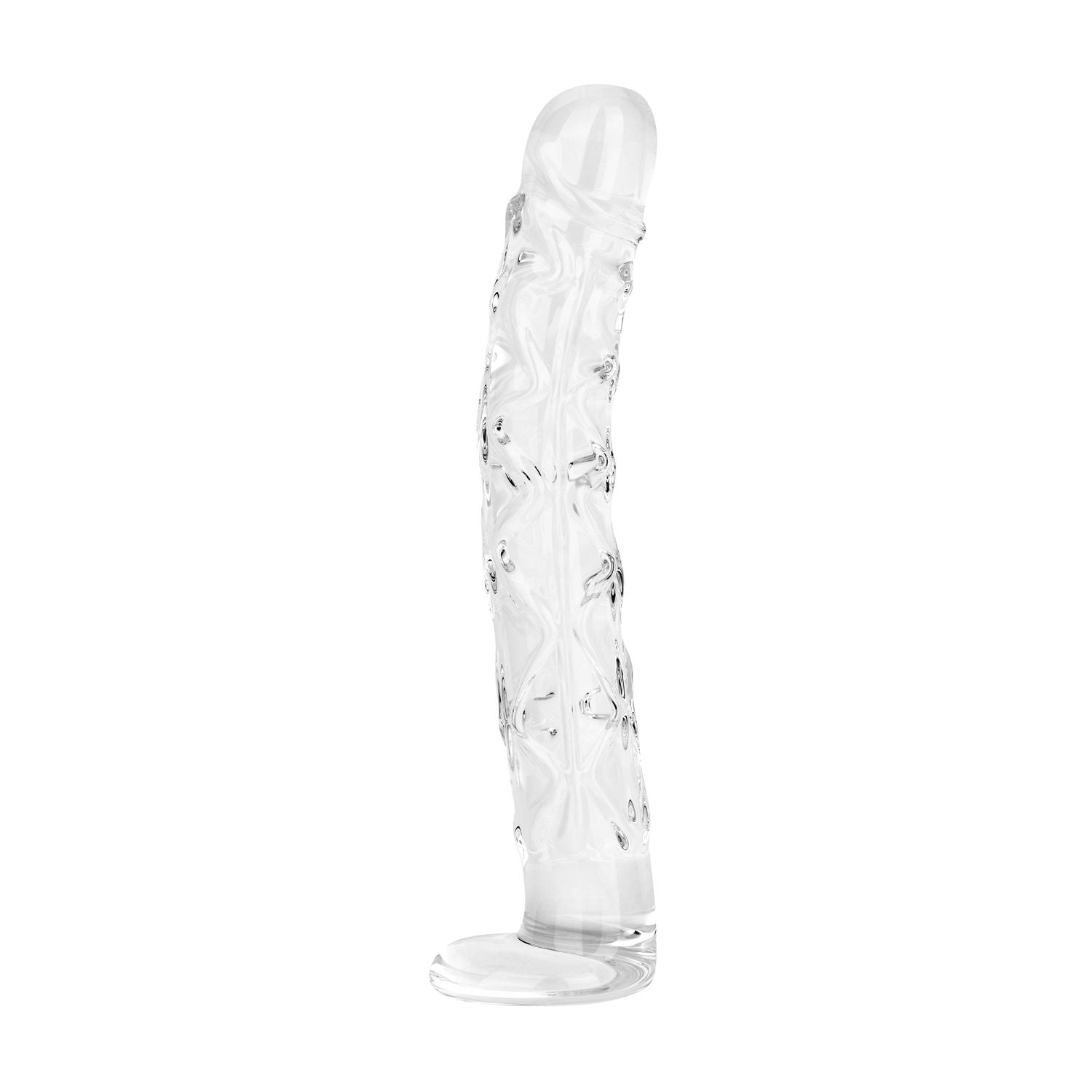 Gildo - No. 36 Strukturierter Glas Dildo - 19 cm