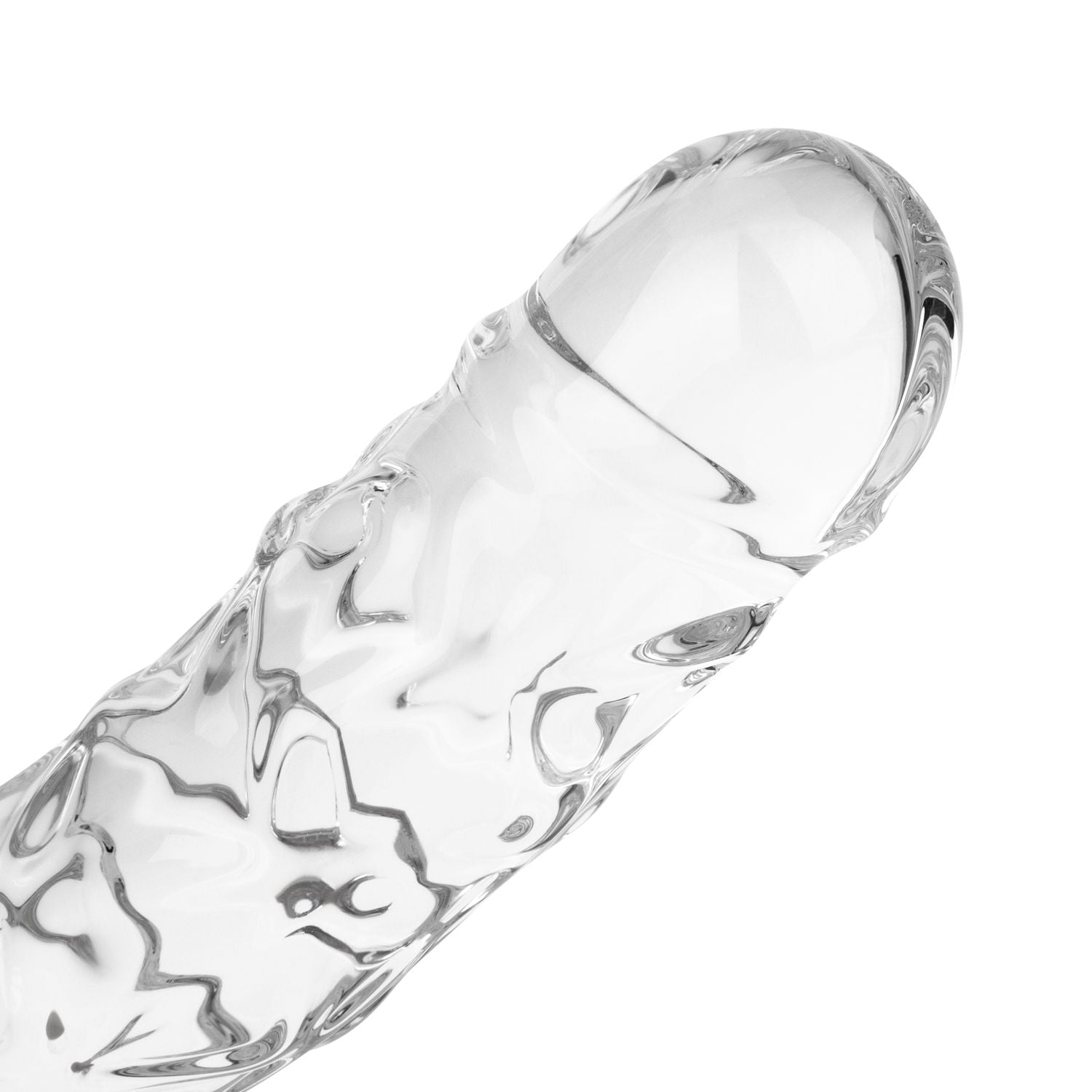 Gildo - No. 36 Strukturierter Glas Dildo - 19 cm