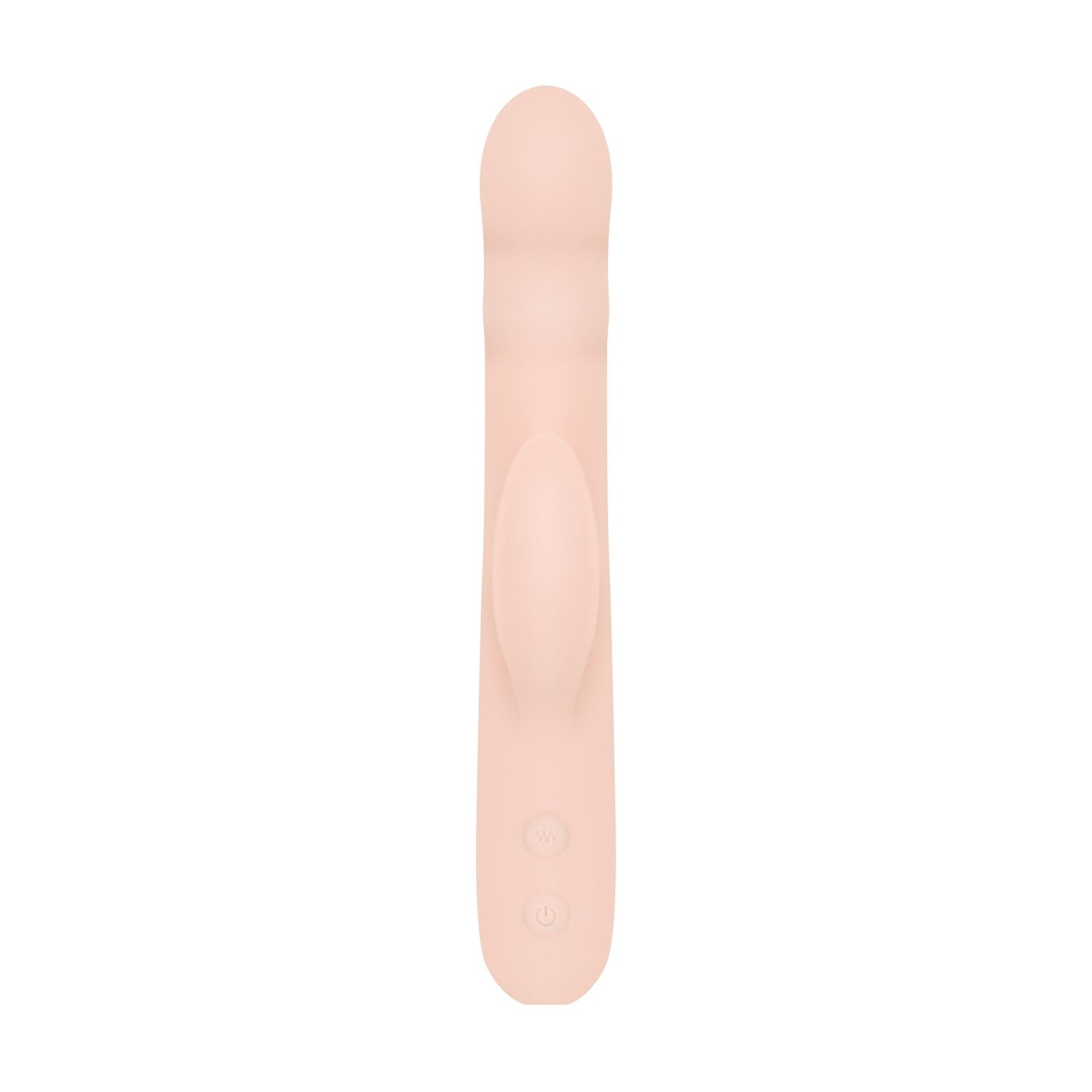 Good Vibes Only - Thrusting Vibrator mit Klitoris-Stimulator - Shai - Rosa