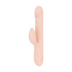 Good Vibes Only - Thrusting Vibrator mit Klitoris-Stimulator - Shai - Rosa