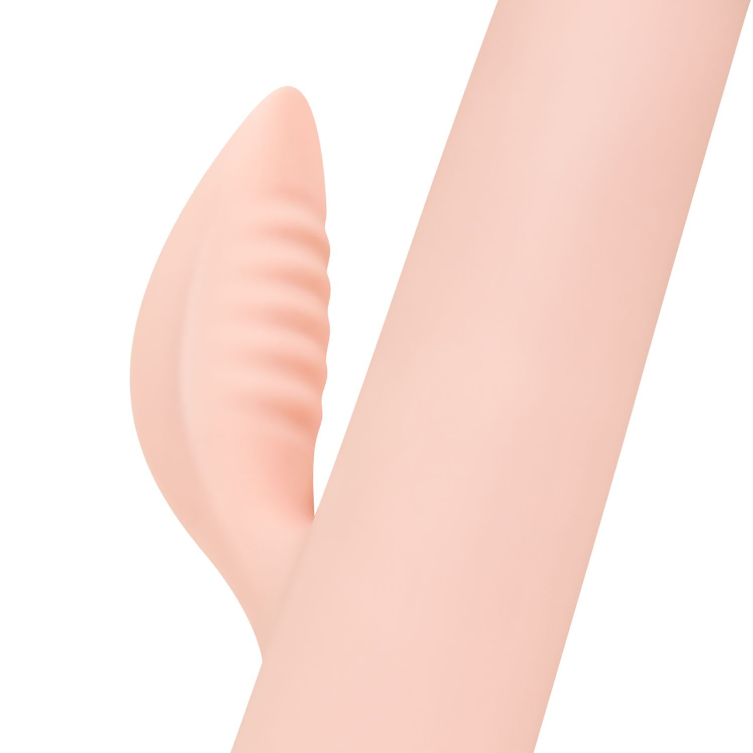 Good Vibes Only - Thrusting Vibrator mit Klitoris-Stimulator - Shai - Rosa