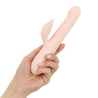 Good Vibes Only - Thrusting Vibrator mit Klitoris-Stimulator - Shai - Rosa