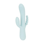 Good Vibes Only - Triple Stimulation Vibe - Weiches Silikon - Blau