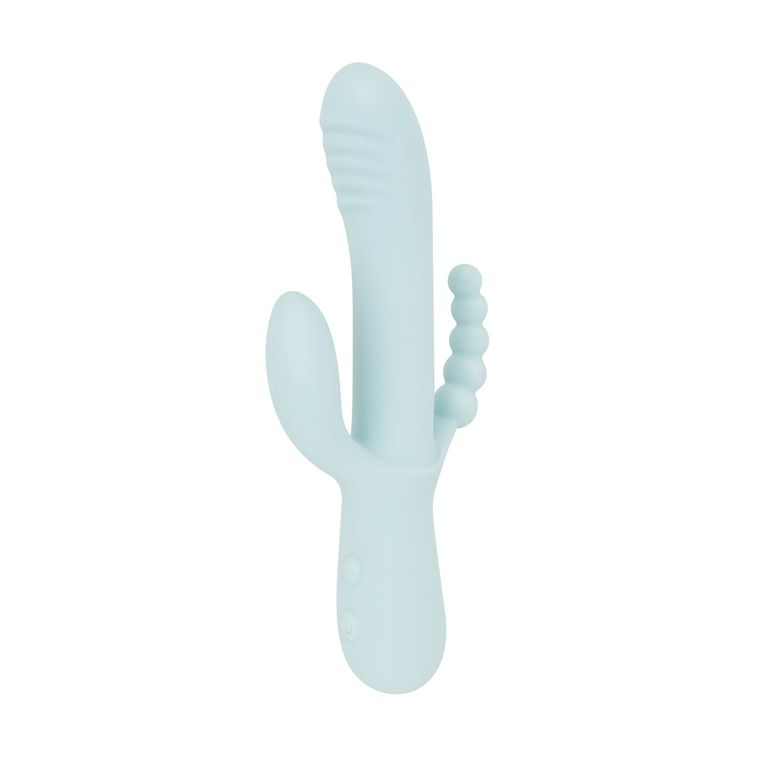 Good Vibes Only - Triple Stimulation Vibe - Weiches Silikon - Blau