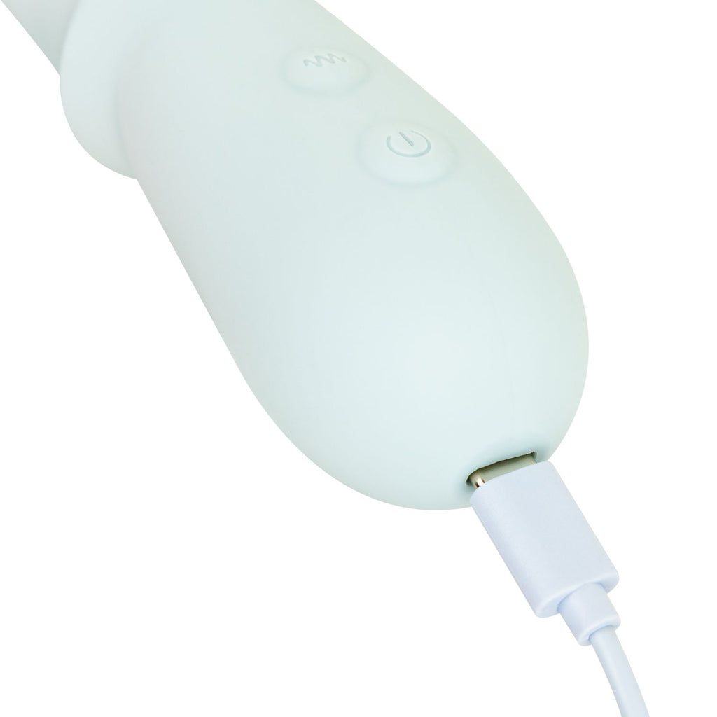 Good Vibes Only - Triple Stimulation Vibe - Weiches Silikon - Blau