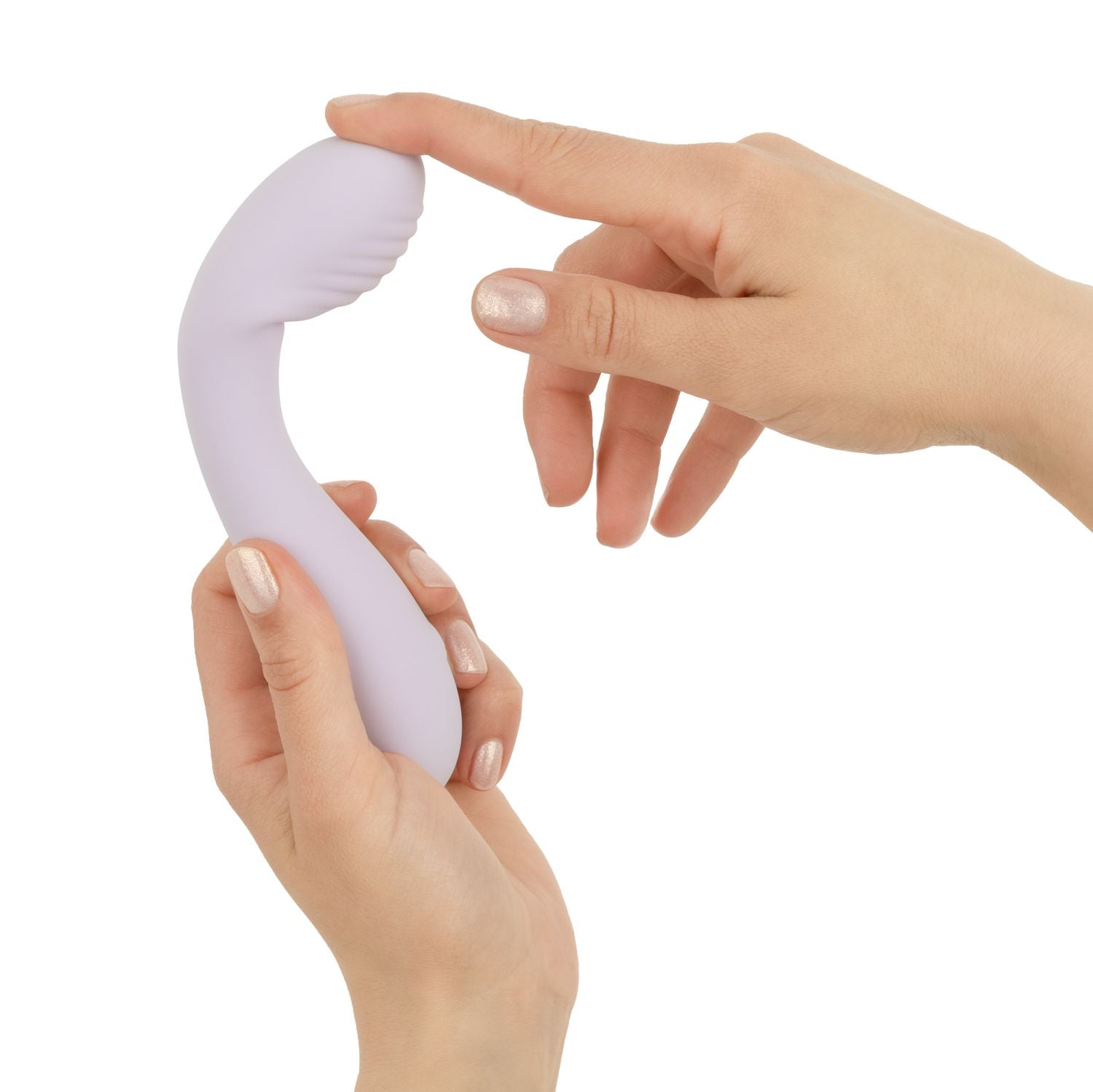 Good Vibes Only - G-Punkt-Vibrator Sofi - Geschwungenes Silikon-Design - Lila