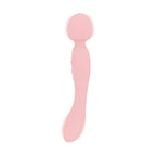 Good Vibes Only - Simi Doppelseitiger Wand-Vibrator - Weiches Silikon - Rosa