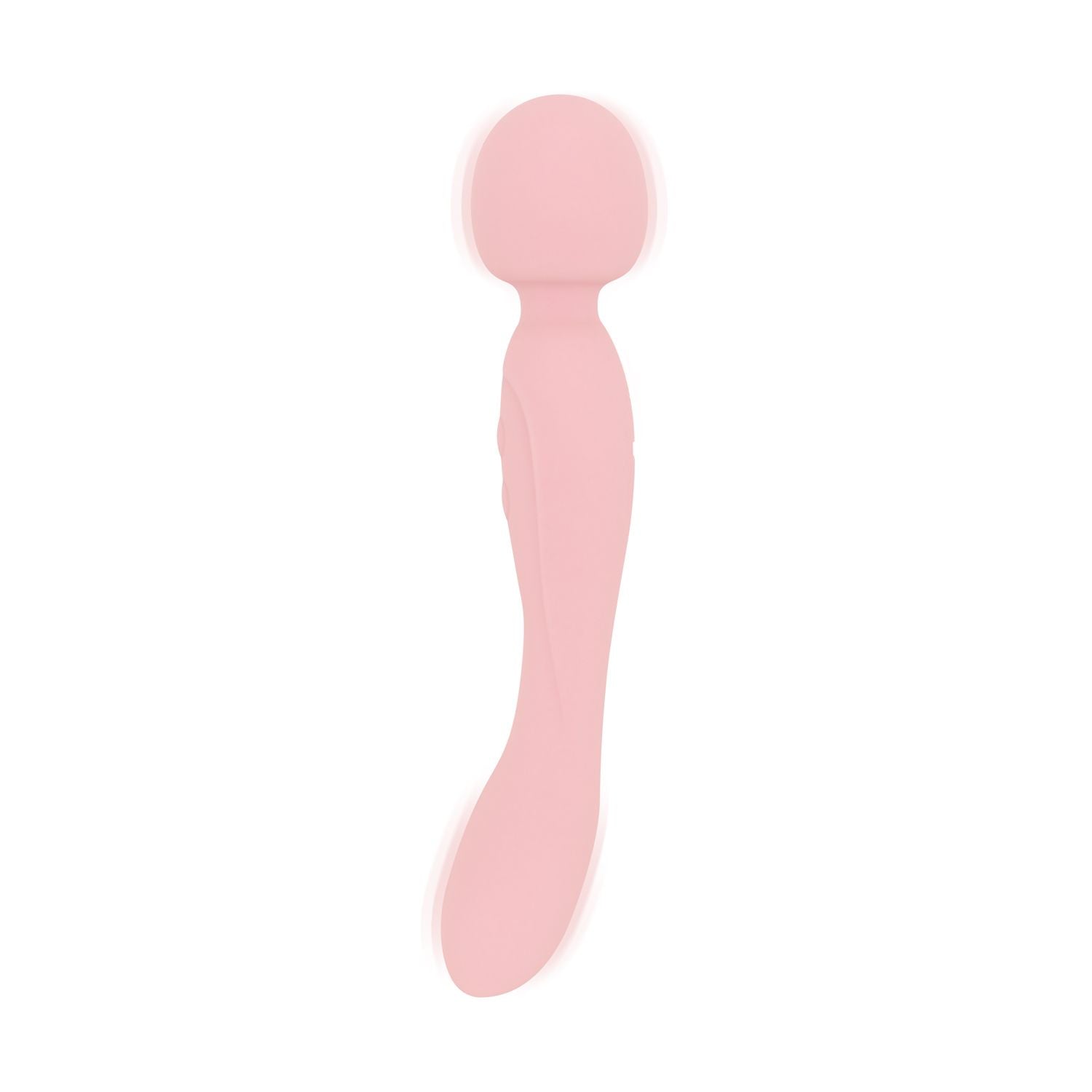 Good Vibes Only - Simi Doppelseitiger Wand-Vibrator - Weiches Silikon - Rosa