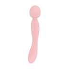 Good Vibes Only - Simi Doppelseitiger Wand-Vibrator - Weiches Silikon - Rosa